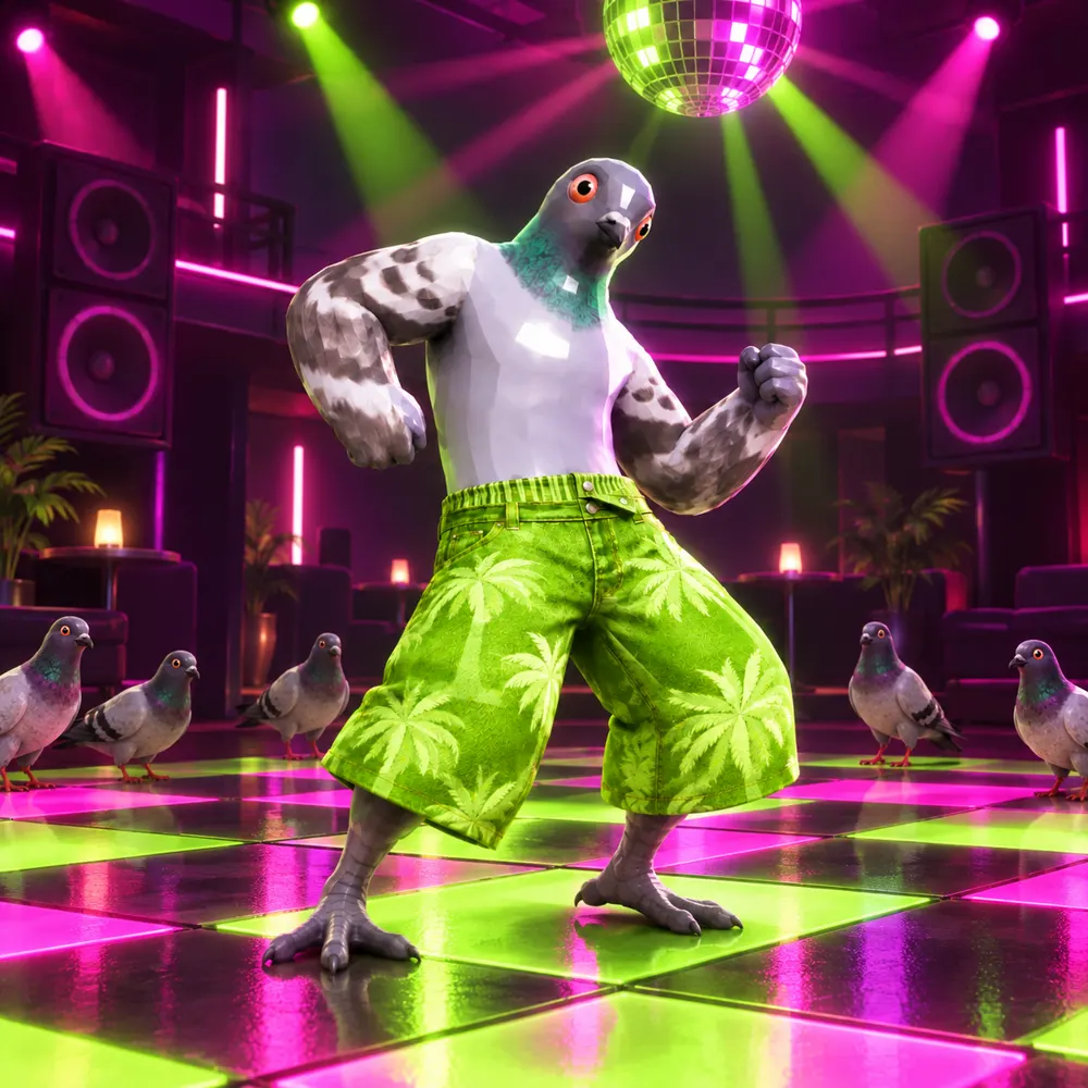 pidge dancing